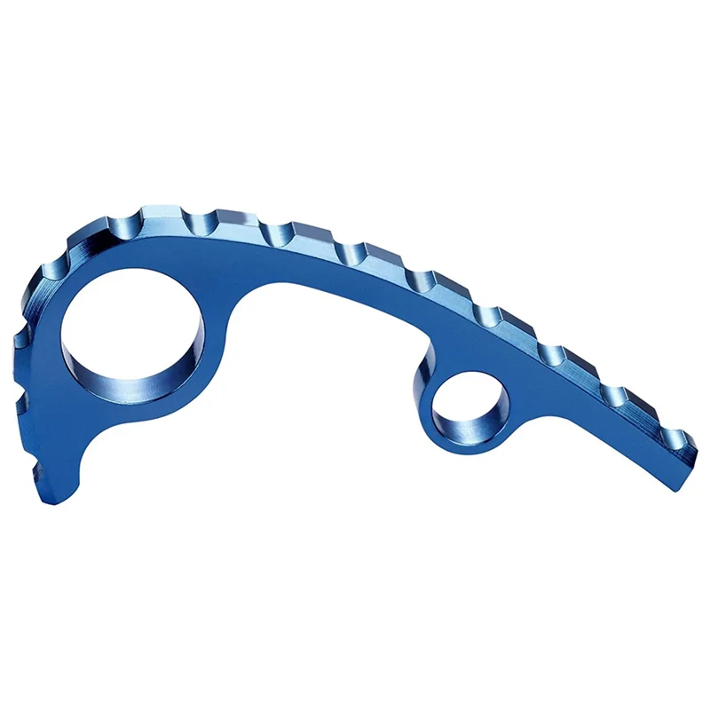 

-ABGQ Back Spacer Anodized Titanium Alloy CNC Spine Backspacer For Pocket Knife Premium Custom-Made Accessory