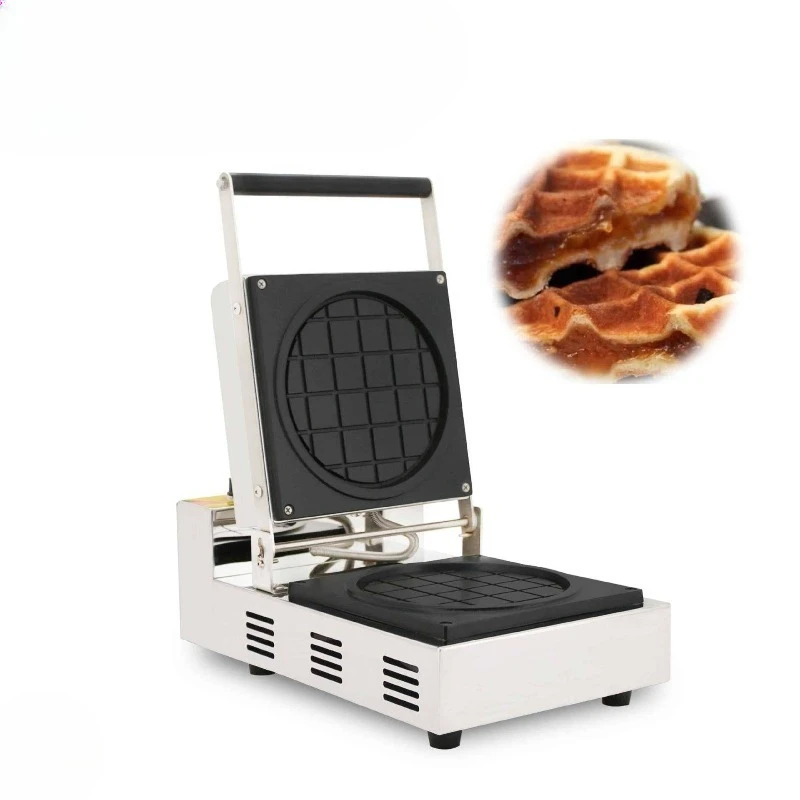 Electric Hot Scone Machine Square Waffle Cake Muffin Electric Cake Stall Baking Snack Equipment 3