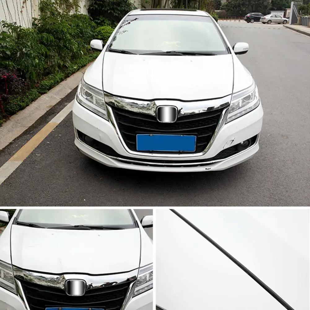 Easy to Install Car Door Protector Car Door Edge Guard Premium U-shape Car Door Moulding Rubber Strip Scratch for Sedans