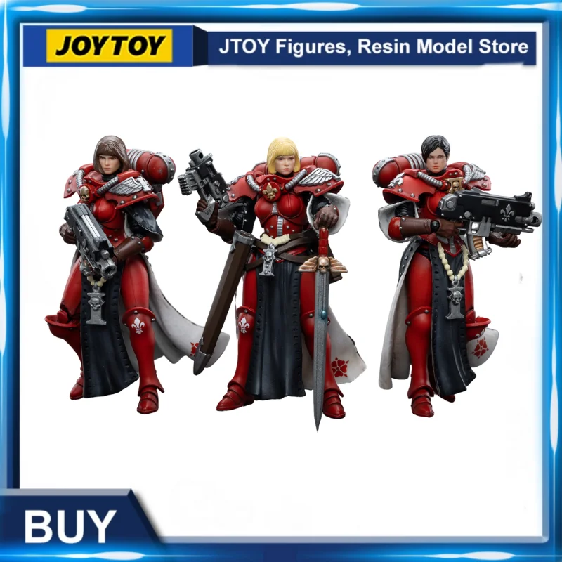 

[IN STOCK] JOYTOY 1/18 Action Figure 40K Battle Sisters Bloody Rose And Paragon Warsuit Anime Collection Free Shipping