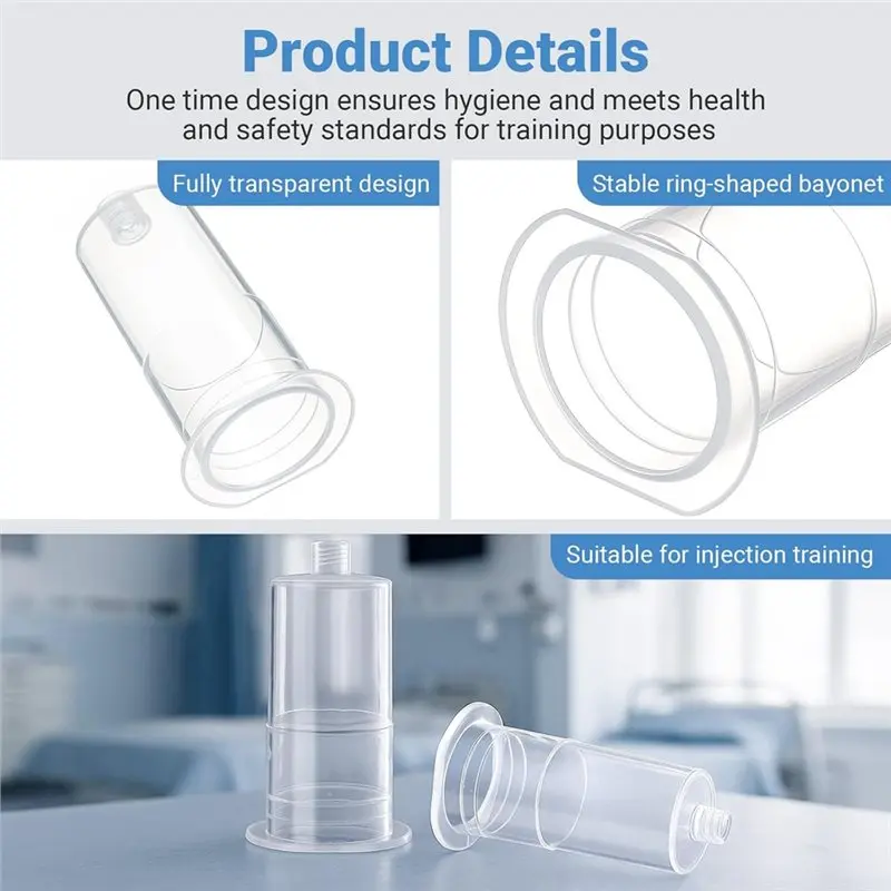 AT05-使い捨て透明コネクター マルチサンプル用 シングルユース ユニバーサルフィット 200パック