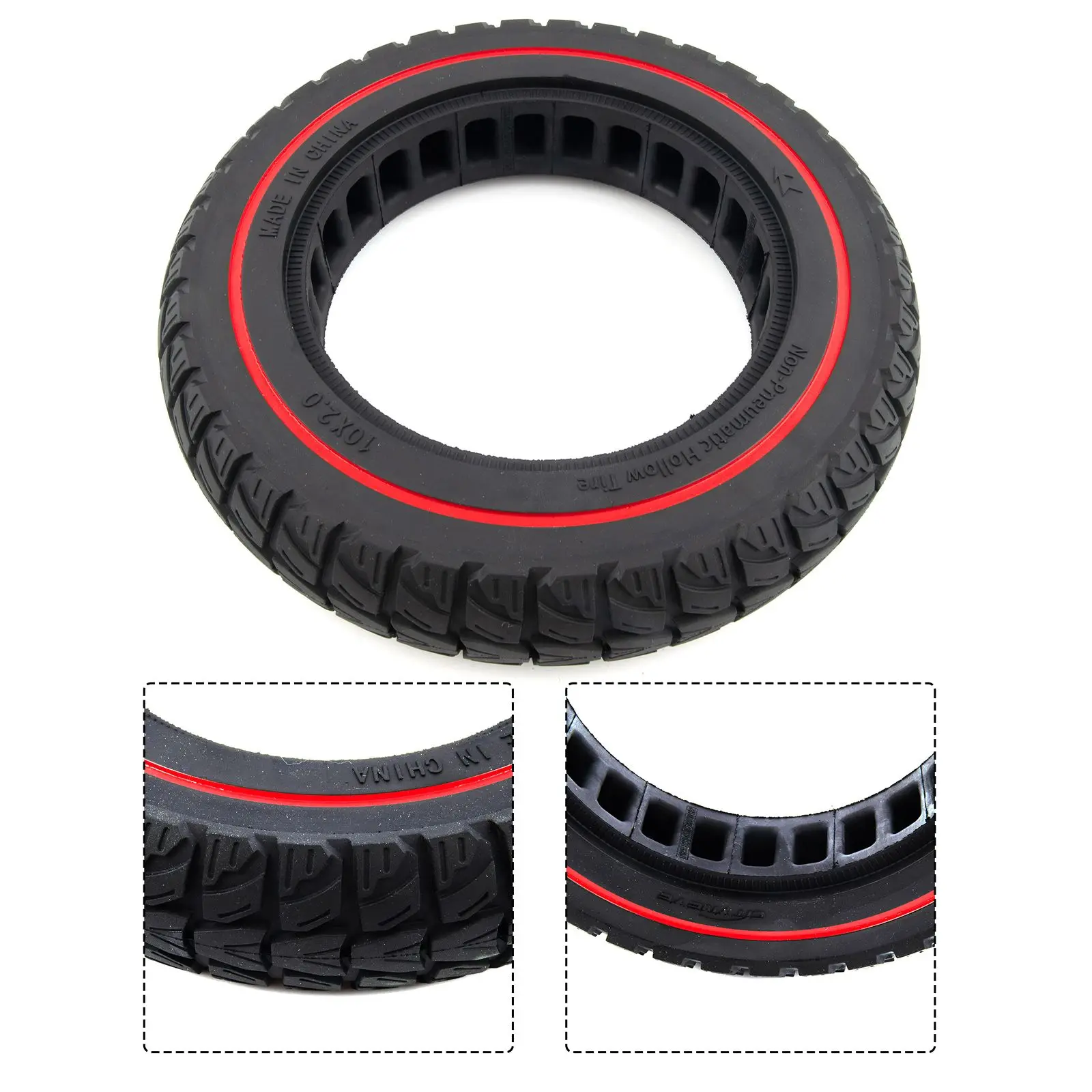 

Твердая шина для электрического скутера M365Pro 10x2 0, внедорожная 10-дюймовая шина, отличная замена для повышенного катания