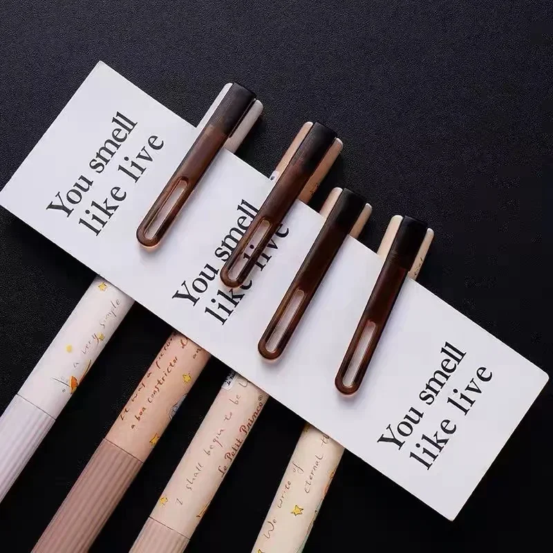 M&G Morning Light Little Prince Retro Color Limited Press Neutral Pen Student Water Pen 0.5 Black Carbon Pen Press Pen Cute Pen