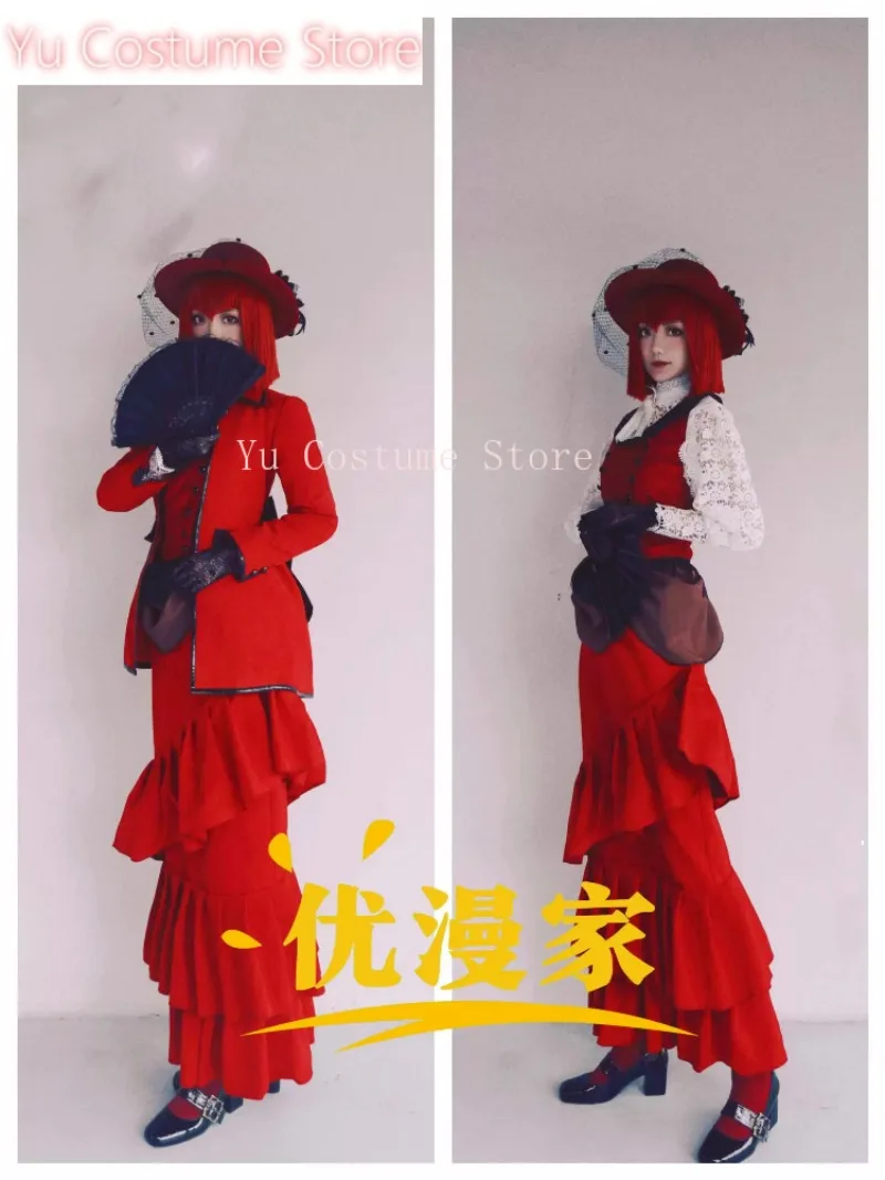 Black Butler Angelina Dares Everyday Wear Cosplay Costume Cos Game Anime Party Uniform Hallowen Play Role Clothes Clothing