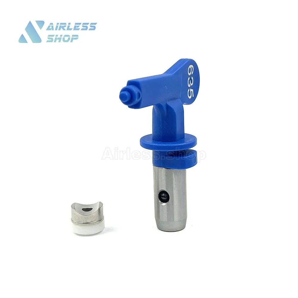 Ugello Airless con punta a spruzzo 635 con guarnizione a punta per punta a spruzzo attrezzo da giardino per la verniciatura di vernice Airless punta della pistola a spruzzo Powde