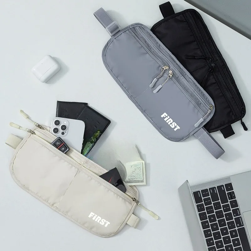 

Sports Multifunctional Foldable Breathable Casual Canvas Invisible Close-fitting Anti-theft Waist Bag