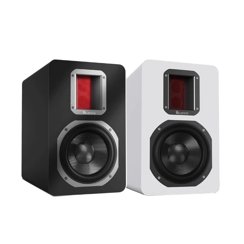 Multimedia Computer Speakers 2.0 High Power Loudspeakers 6.5 Inch Active Bookshelf Midrange Bass Speaker 5.0 Bluetooth