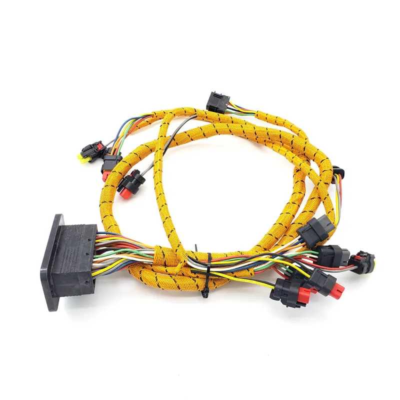 

Free shipping Excavator Parts E311 312 313 315 319D C4.2 engine wiring harness 310-9688 plug accessories