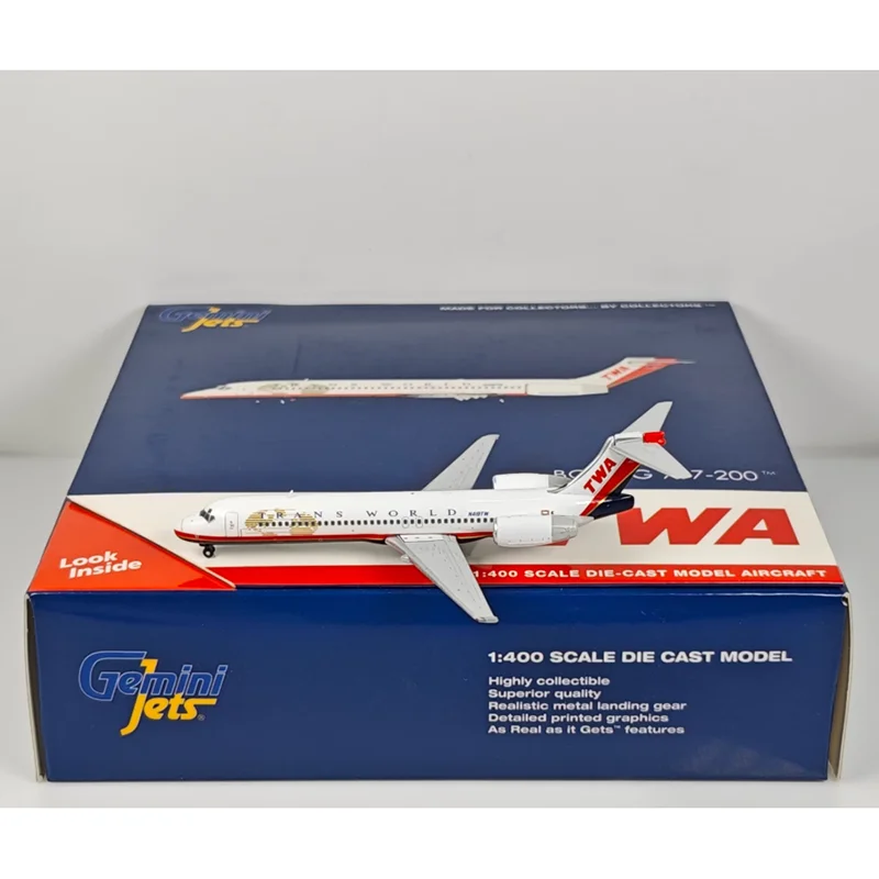 

GeminiJets 1/400 Scale Global Airlines B717-200 N418TW Die-cast Alloy Aircraft Model Collectible Decorative Item
