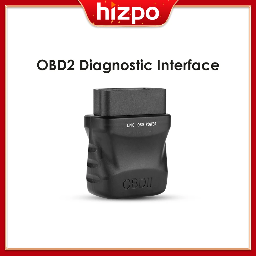 Hizpo Car Monitor PJ-908 Bluetooth OBD2 Scanner Torque Pro Stereo Navigation Autoradio Head Unit Audio Video