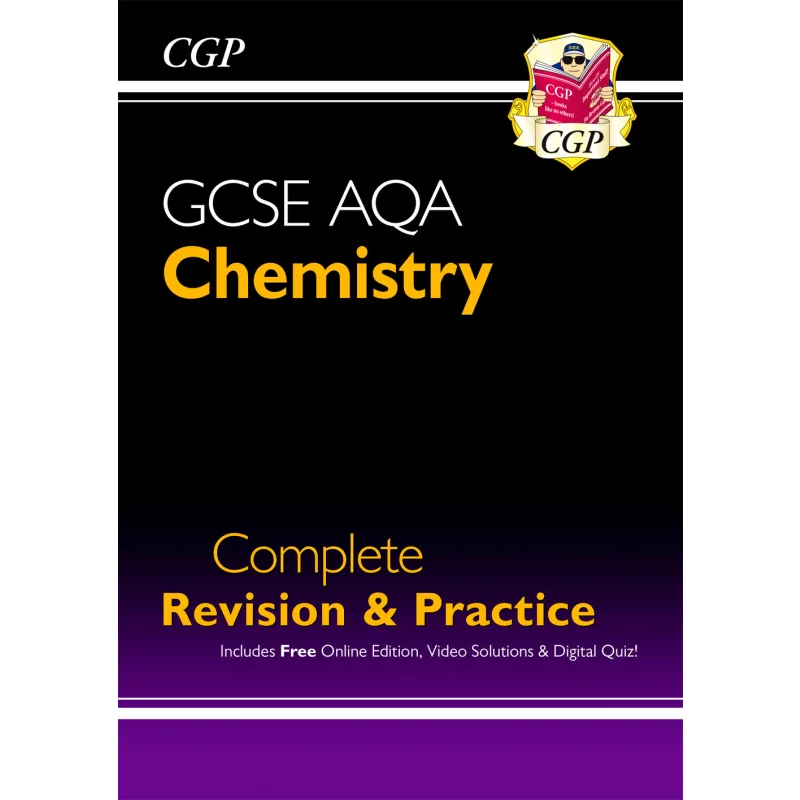 

GCSE Chemistry AQA Complete Revision Practice Includes Online Ed Videos Quizzes CGP BOOKS 9781782945840