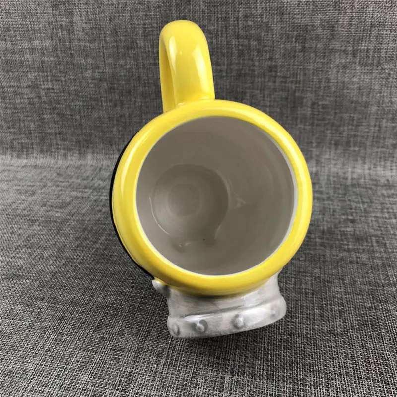 3D Cartoon YellowM Ceramics Mugs coffee mug Milk Tea office Cups Drinkware the Best birthday Gift