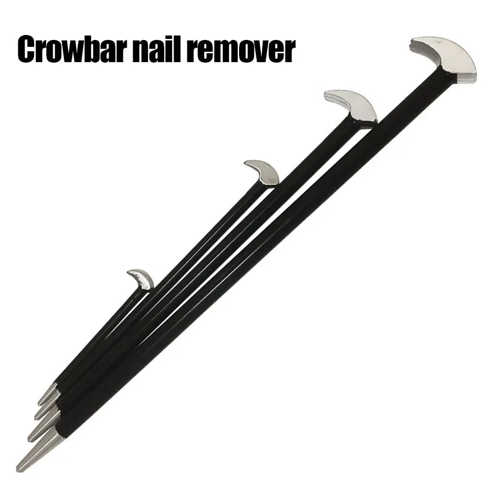 Double-Ended Nail Puller High-quality Carbon Steel Multifunctional Crowbar Woodworking Tools Sturdy Nail Remover Tool