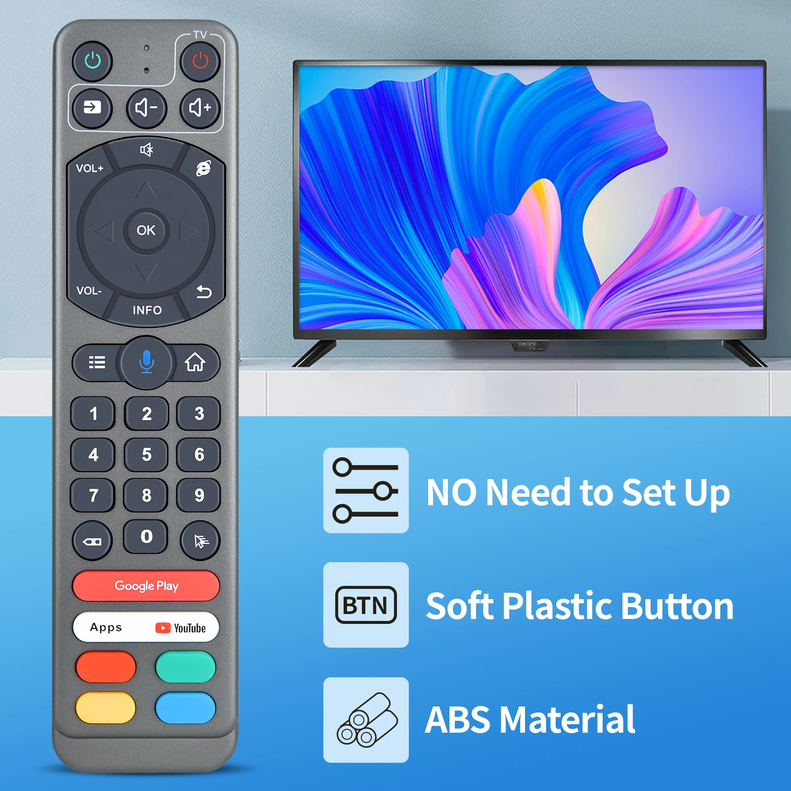 New Remote Control For Svicloud 8P 8S 9P 9S Android Mini TV Box with Voice