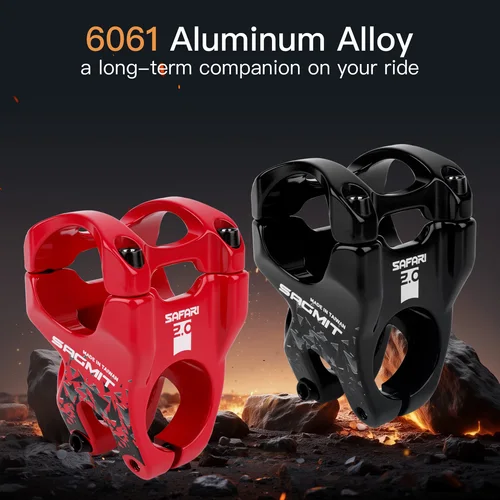 Imagen 2 del producto SAGMIT MTB vástago ultraligero 31,8mm vástago corto 0 grados aleación de aluminio 35mm vástago de bicicleta 28,6mm accesorios MTB para Bolany