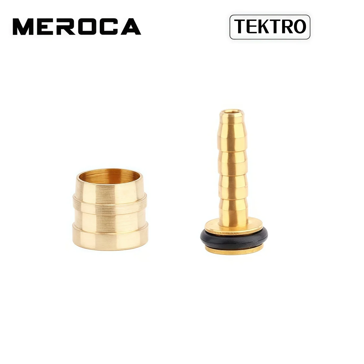 MEROCA Bike Hydraulic Brake Olive & Barb Fitting Kit– Compatible With Shimano BH90 / BH59 / Tektro /
