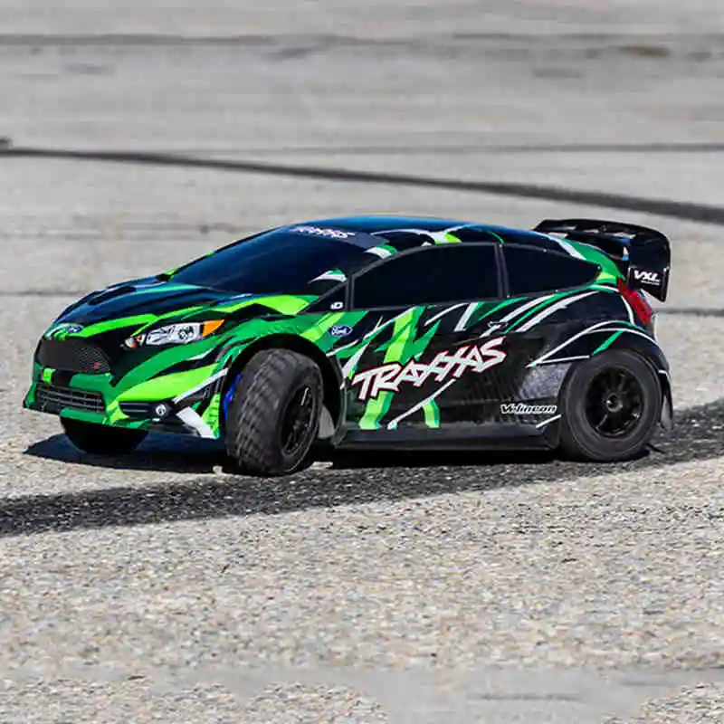 Zdalnie sterowany bezszczotkowy samochód rajdowy w skali 1/10 Fiesta ST 74276-4 z zwiększonym bezpieczeństwem i elastycznością mocy Idealny prezent dla chłopców