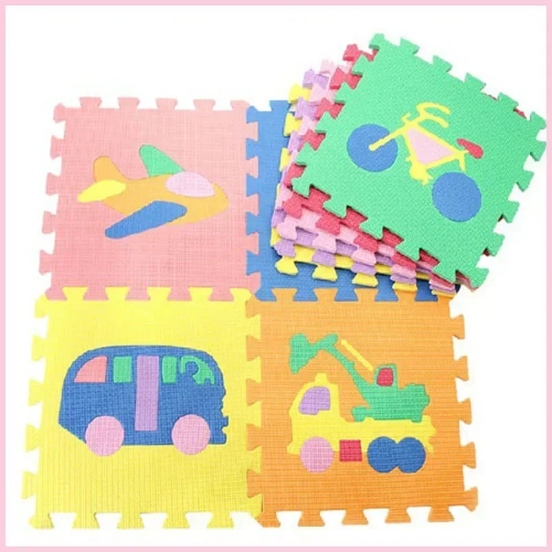 Children\'s Mat EVA Kids Foam Puzzle Carpet Baby Play Mat Educational Numbers Letter Animal Fruit Kids Carpet Toy