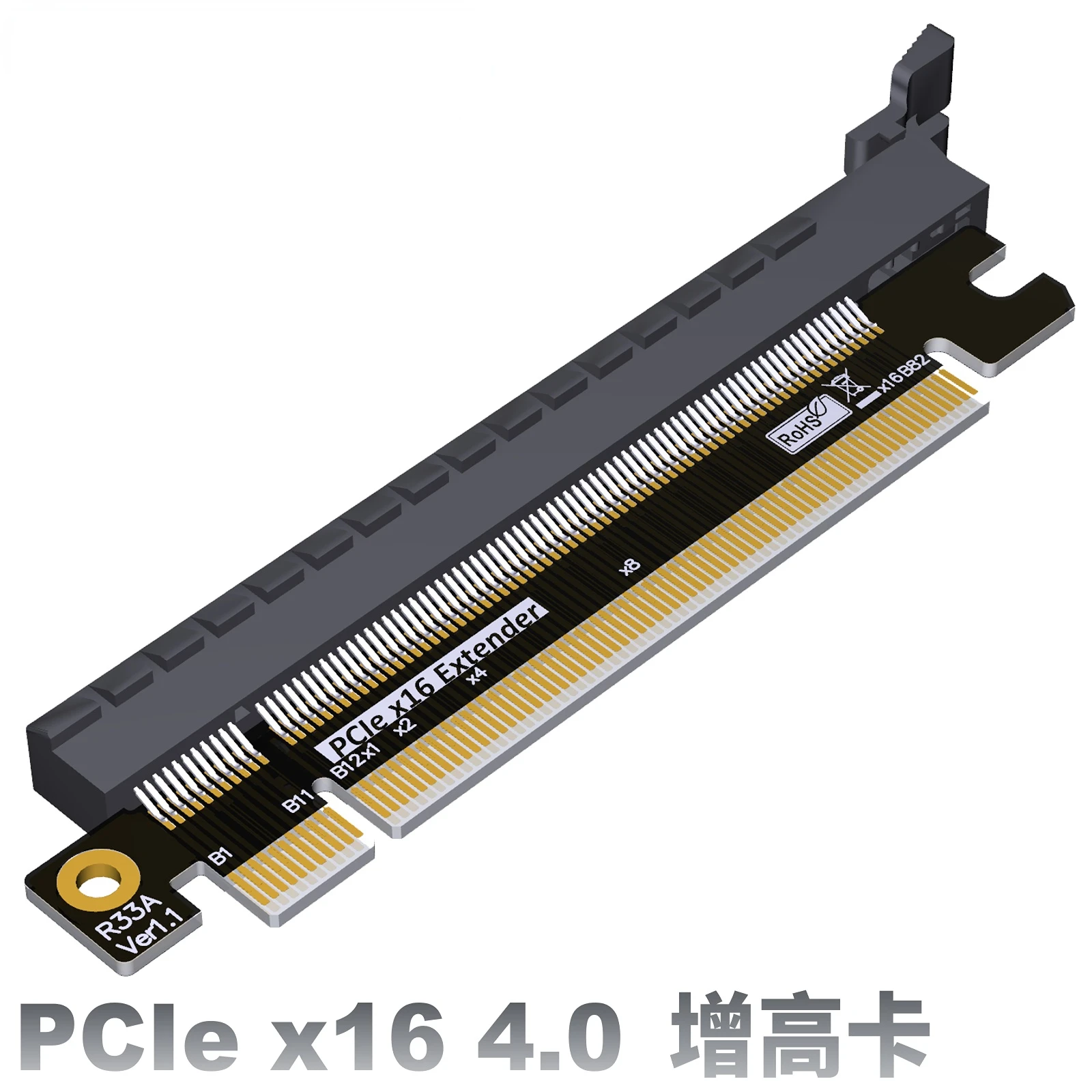 بطاقة PCIE 4.0x16 Gen 3/4 اختبار حماية بطاقة الرسومات وحدة معالجة الرسومات توسيع الناهض تمديد محول اللوحة موسع فتحات حامي