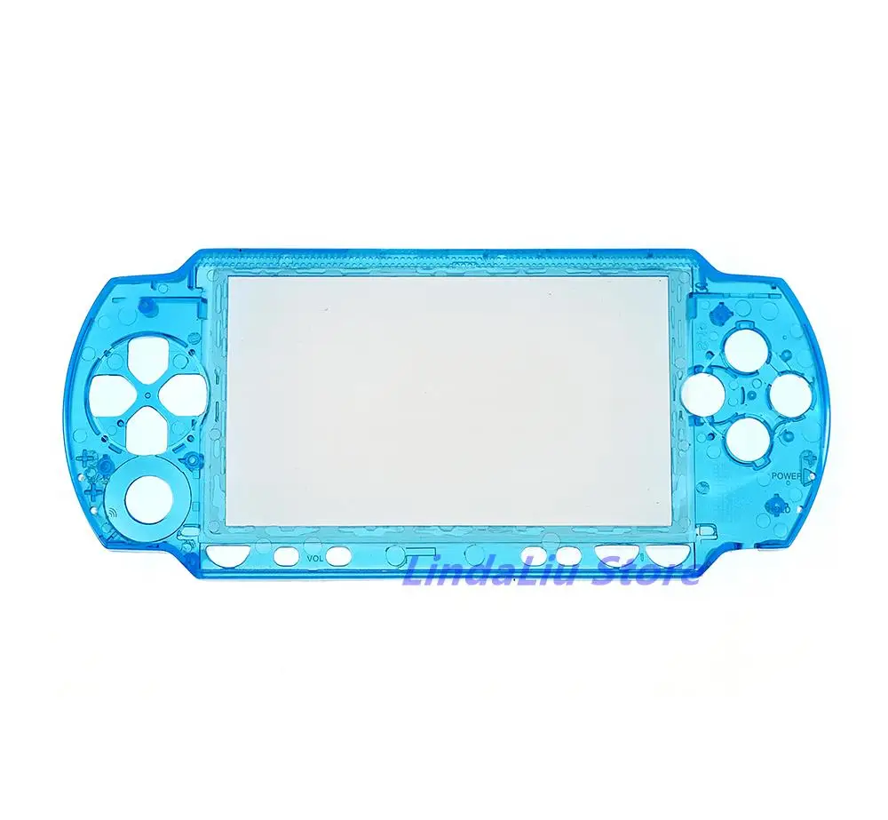 1 قطعة ل PSP 1000 1001 لعبة وحدة التحكم الإسكان الجبهة غطاء الواجهة شل غطاء استبدال