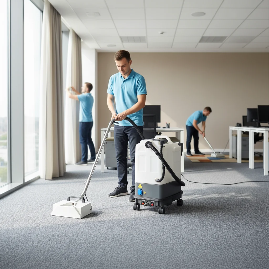 

24L Hot Water Commercial Carpet Cleaning Machine 3600W 160PSI Portable Handheld For Sofa Seat Mattress & Curtain Deep Cleaning