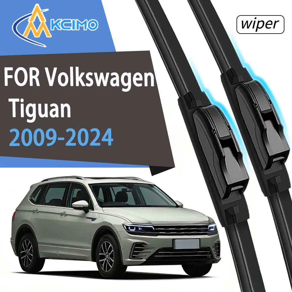 

Wiper Blades for Volkswagen Tiguan 2009-2024, Front Windshield Wipers, Streak-Free Quiet All-Weather Wipers