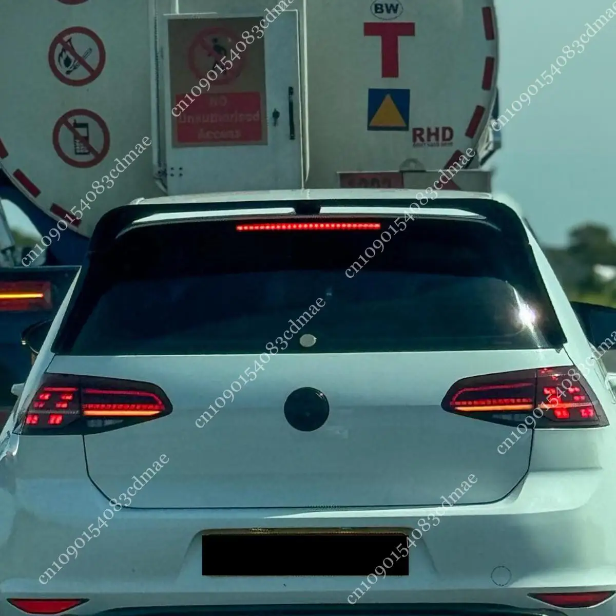 

Задний спойлер для Volkswagen Golf 7 MK7 7.5 GTI GTE GTD R 2014-2019 в стиле Clubsport, крыло на крышу, накладки на боковые окна, тюнинг-комплекты для кузова