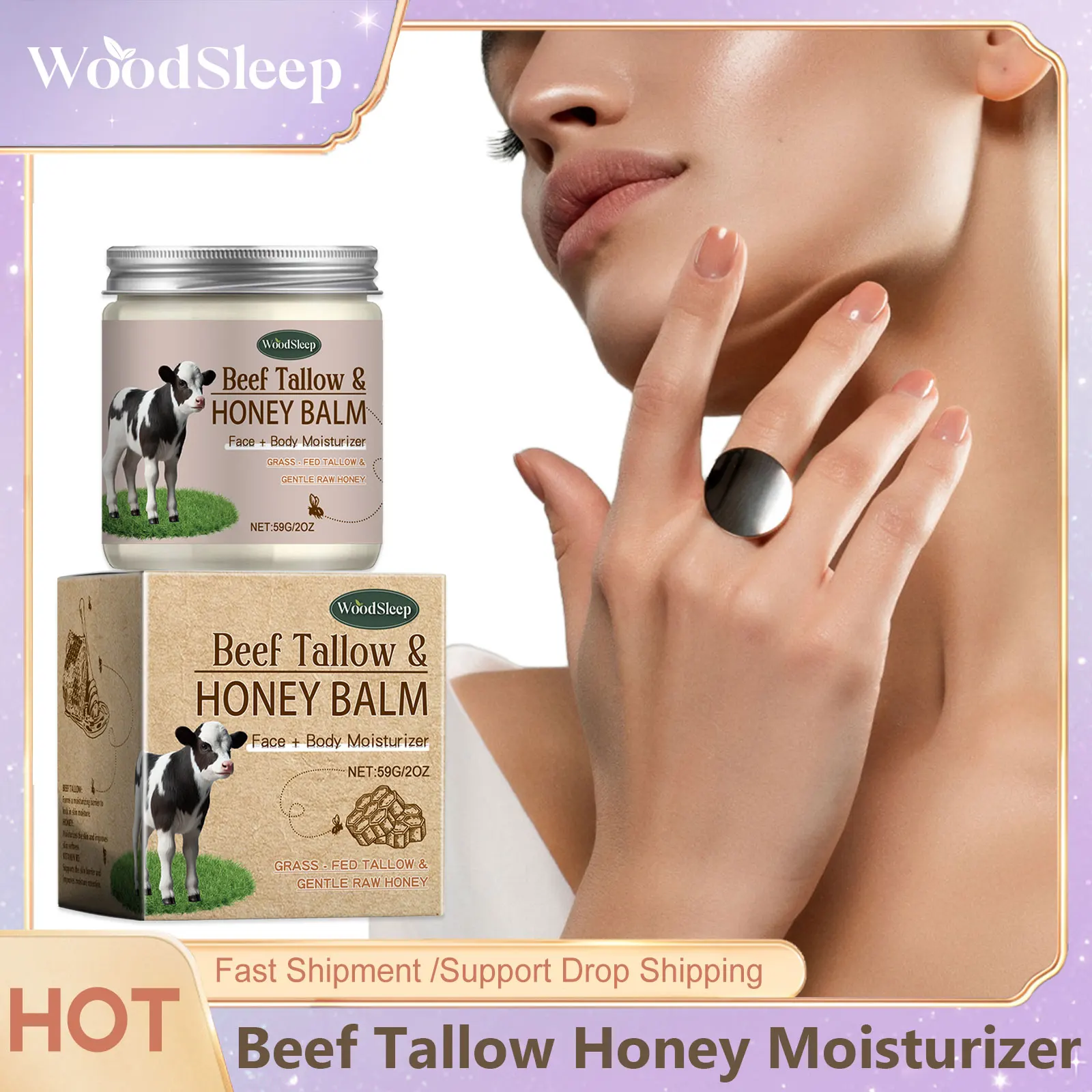 carne-tallow-mel-hidratante-erva-organica-alimentada-carne-tallow-creme-facial-calmante-firm-aumentar-elasticidade-lozimento-suave-montado