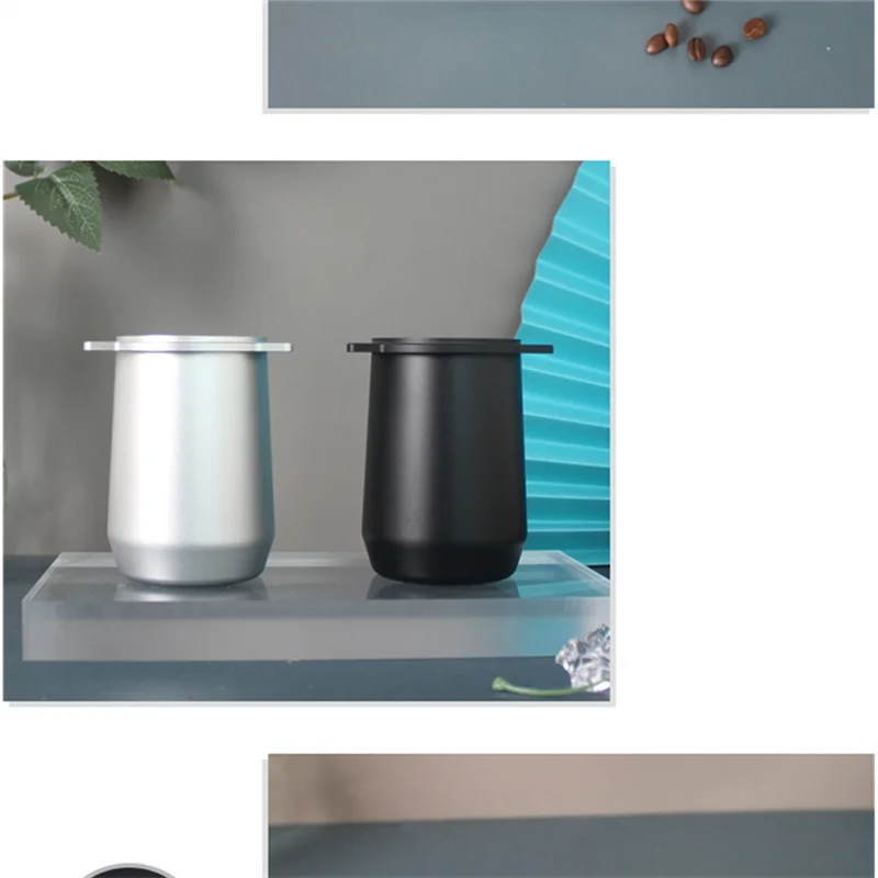 

AT19-для Breville 8, совместимая чашка для дозирования кофе из алюминиевого сплава, 54 мм, противолетающая конструкция, легко чистящаяся кормушка для кофейного порошка