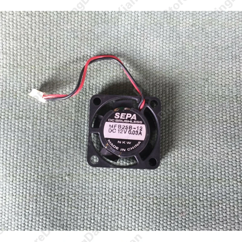 d FOR SEPA MFB25B-12 25X25X6MM 12V Miniature Ultra-Thin Silent Fan Micro Cooler Fan