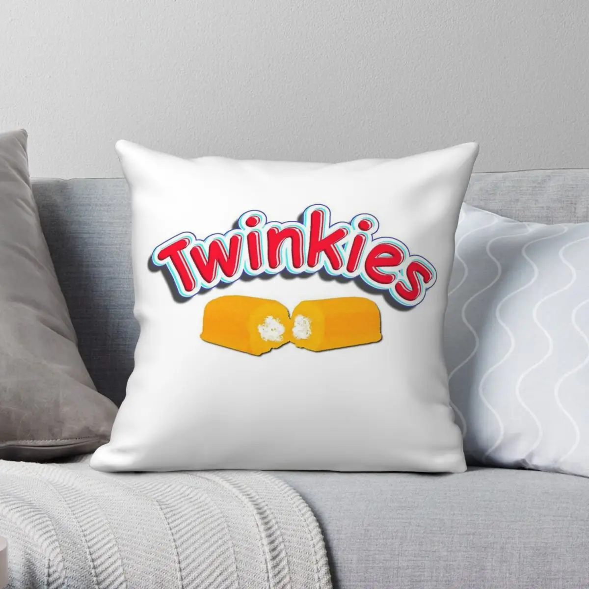 Twinkies Cakes Pillowcase Polyester Linen Velvet Pattern Zip Decor Pillow Case Sofa Cushion Cover 18