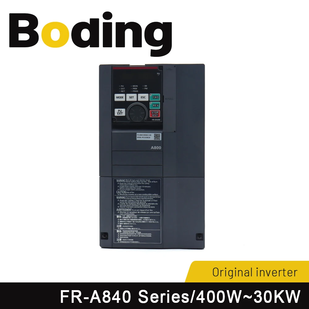 Boding Original Japan Inverter FR-A840-00023-2-60 FR-A840-00038-2-60 FR-A840-00052-2-60 FR-A840-00083-2-60 FR-A840-00126-2-60