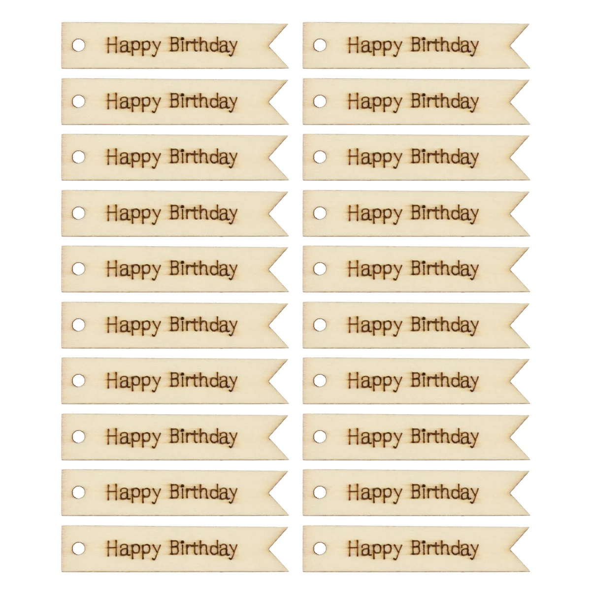 

60pcs Letter Wood Cutouts Wooden Hanging Tags Craft Ornament Diy Decorative Props For Art Projects Christmas Wedding