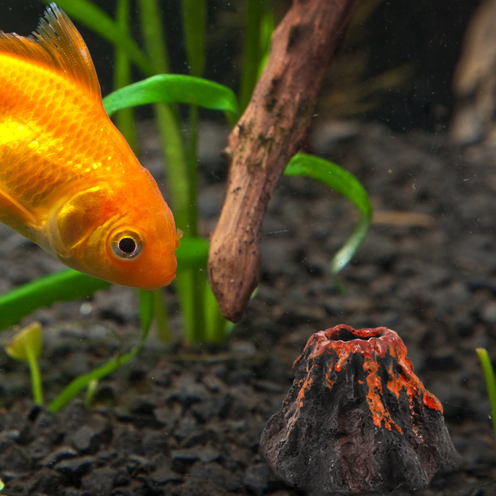 

Simulated Volcano Decoration For Fish Tank Landscaping Fish Tank Landscape Aquarium Ornament Desktop Decor Underwater