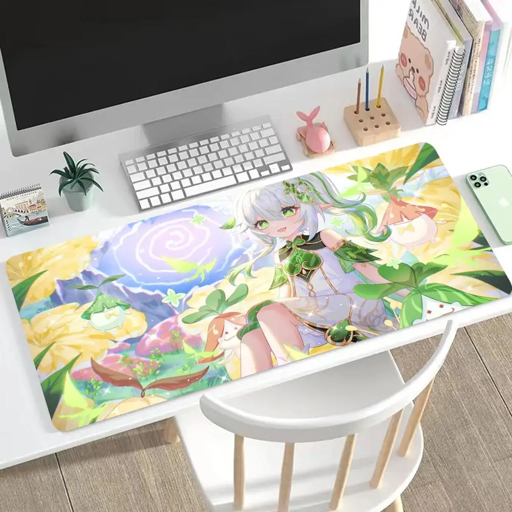 

Genshin Impact Mouse Pad Large Mouse Pad & Computer Game Mouse Mat (35.4x15.7IN/31.5X15.7IN Map) (90 x40/80x40cm Map)