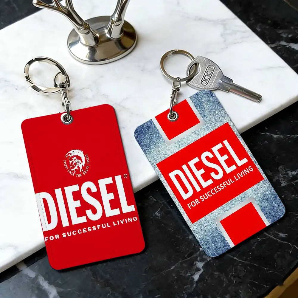 

Модный держатель для карт D-Diesel для ежедневных путешествий, автобусных карт, защита для карт доступа, подходит для ежедневного использования.