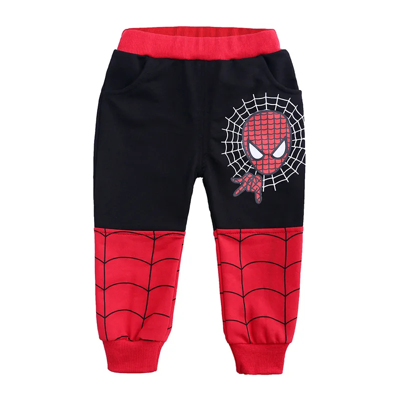 Cartoon Spiderman Autumn Baby Boys Superheroes Sets Clothes Kids Long  Sleeve+Hoodie Vest+Pants 3Pcs Infant Children Outfits