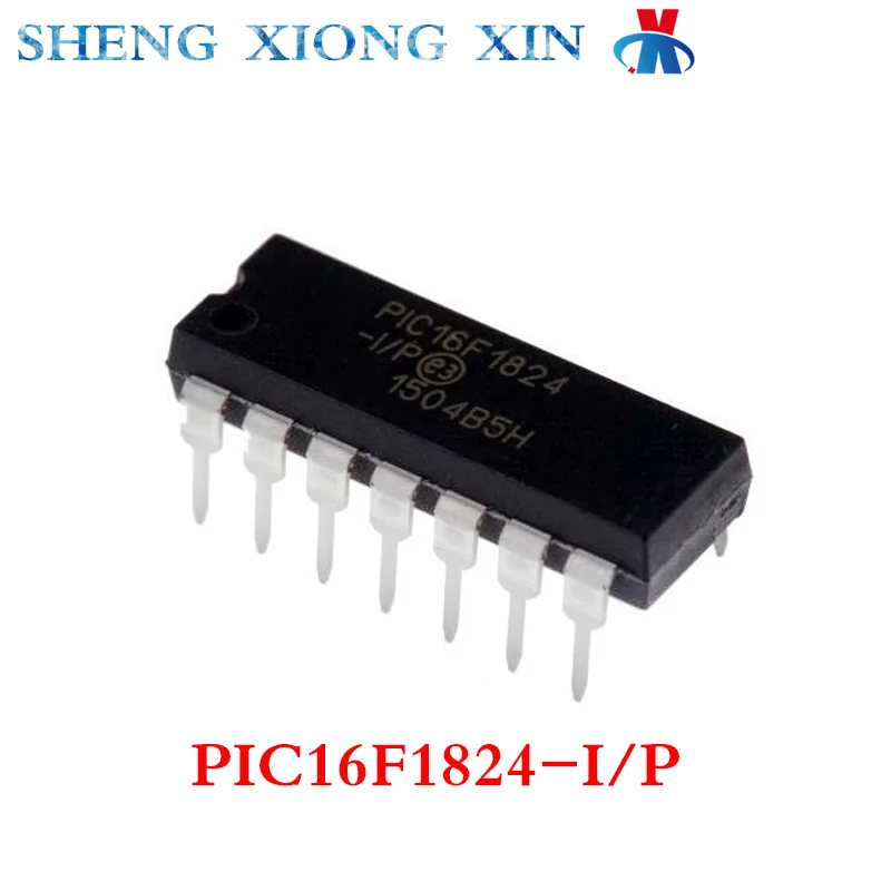 

5pcs/Lot 100% New PIC16F1824-I/P DIP-8 8-bit Microcontroller -MCU PIC16F1824 Integrated Circuit