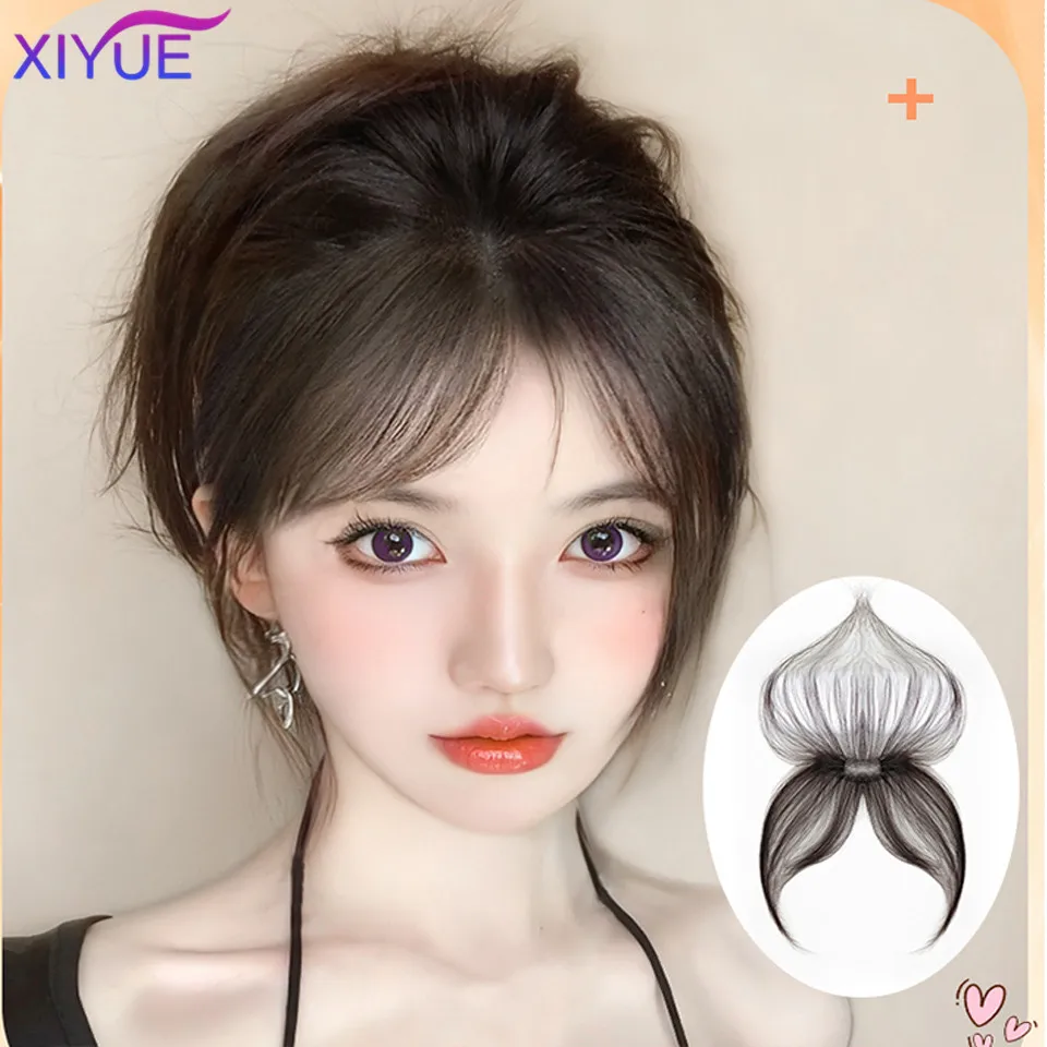 

XIYUE Summer Universal Natural Forehead Invisible Hairline Head and Fetal Hair bangs