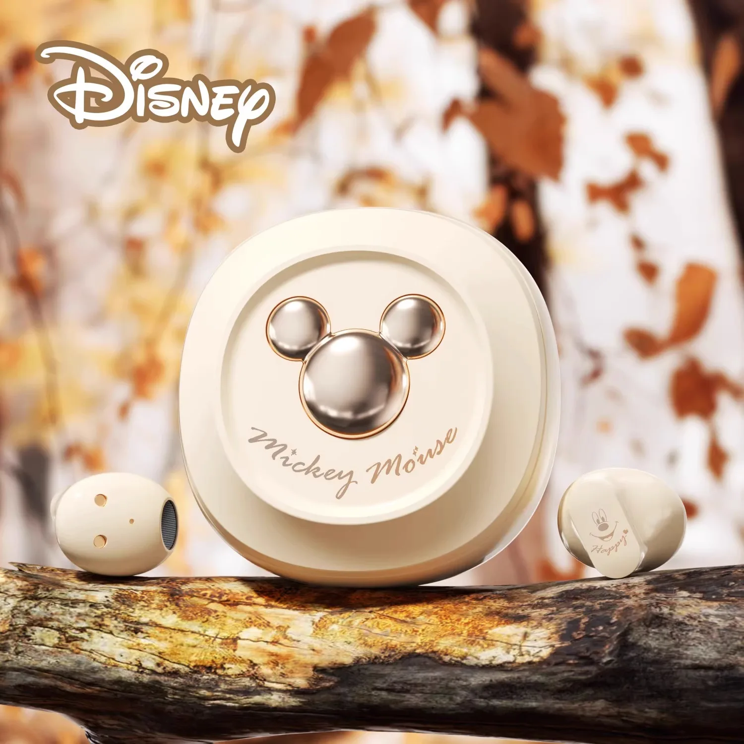 Disney D68 przesuwana pokrywa bezprzewodowe słuchawki Bluetooth 5.3 HIFI dźwięk radia słuchawki douszne długa wytrzymałość słuchawki z redukcją szumów