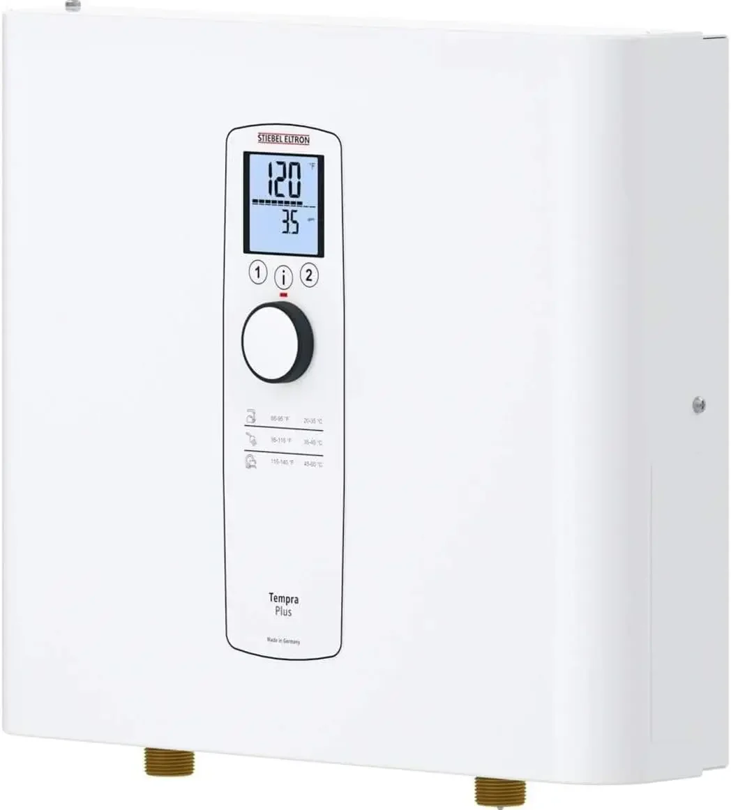 Water Heater – Tempra 29 Plus – Electric, On Demand Hot Water, Eco, White, 23