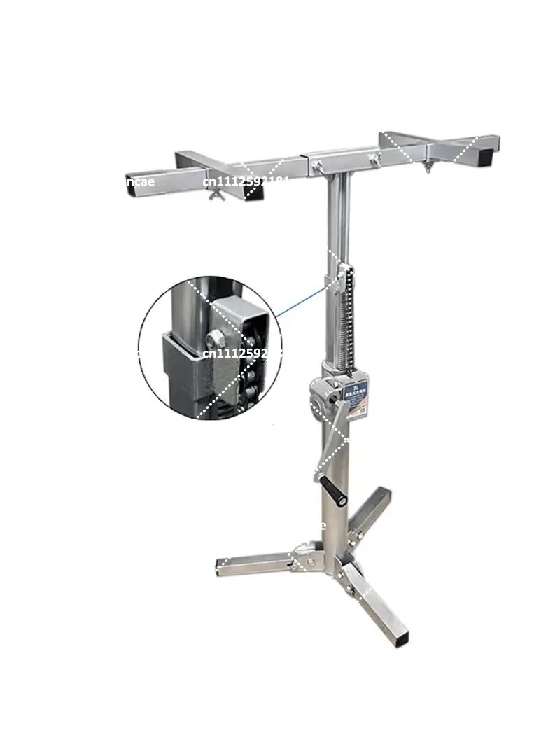 Wall Mounting Bracket for Cabinet Installation, Heavy Duty Bathroom Storage Shelf, Adjustable Lifting Platform