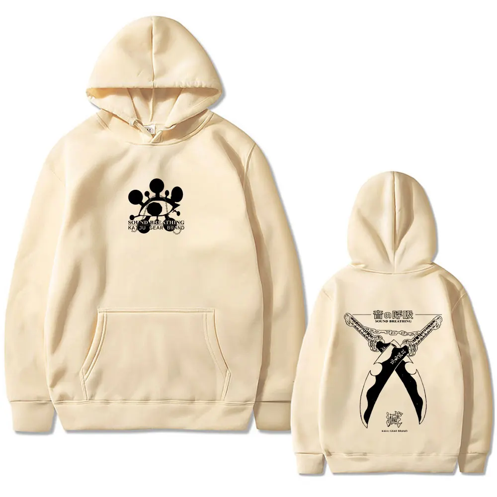 Anime Demon Slayer Hoodie Manga Lovers Uzui Tengen Print Sweatshirt Men Women Casual High Quality Fleece Cotton Hooded Tracksuit