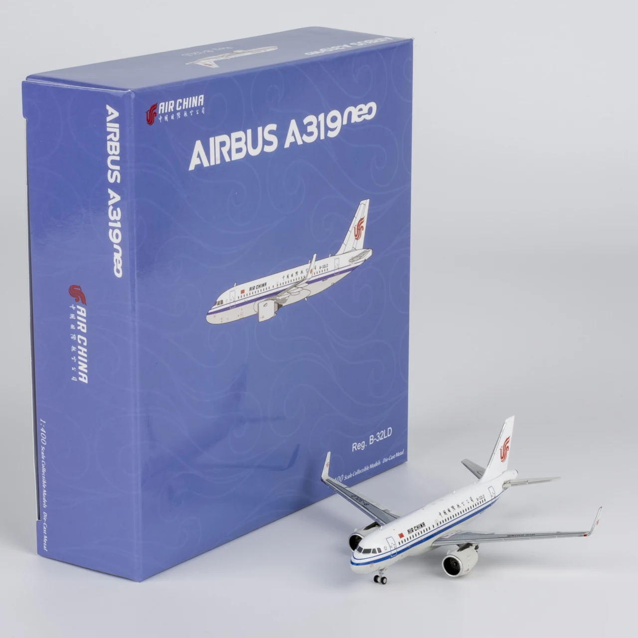 49037 Alloy Collectible Plane Gift NG Model 1:400 Air China [StarAlliance] Airbus A319neo Diecast Aircraft Jet Model B-32LD