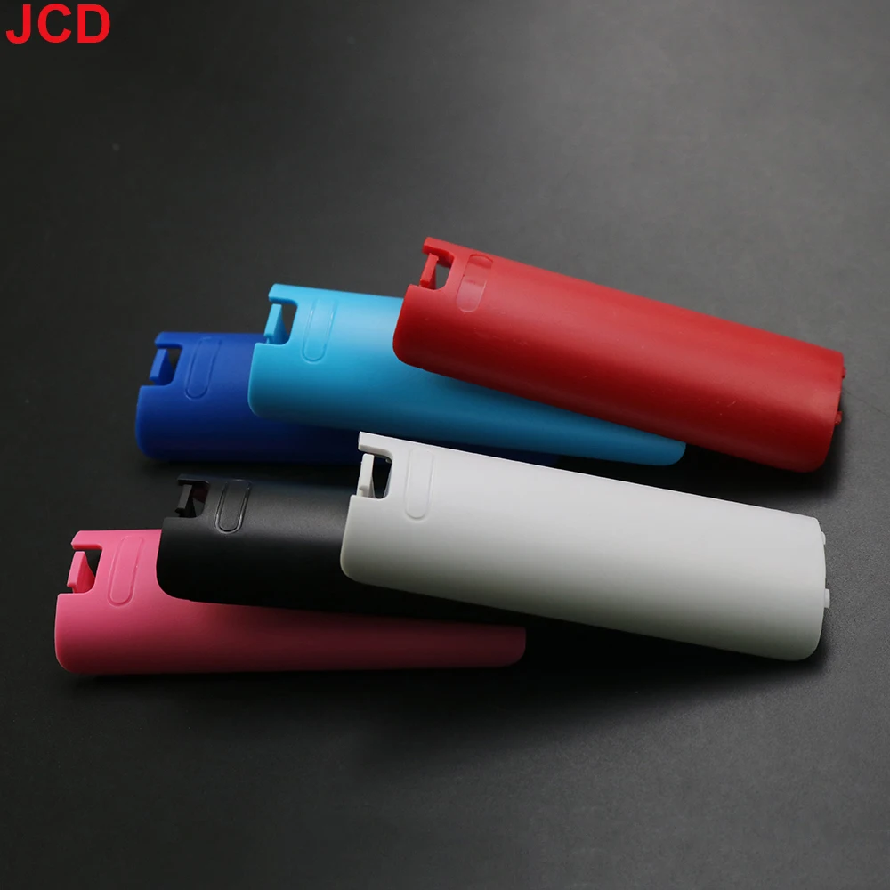 JCD 1pcs Wireless Game Controller Battery Case Back Cover For Wii Remote Controller Gamepad Handle Battery Cases Covers