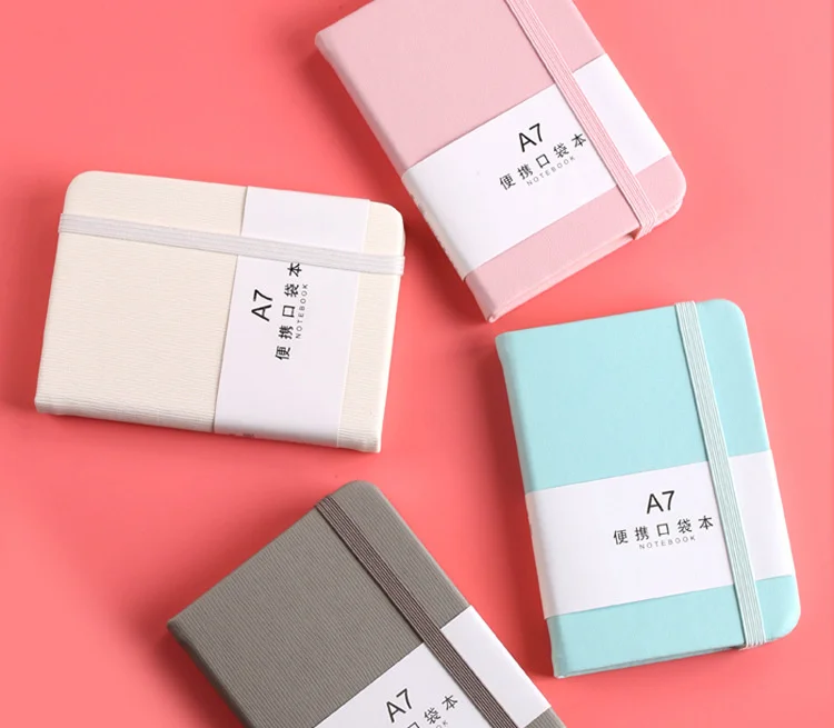 A6 A7 Mini Notebook Tragbare Tasche Notizblock Memo Tagebuch Planer Agenda Organizer Skizzenbuch Büro Schule Schreibwaren 100 blatt – Detail 8