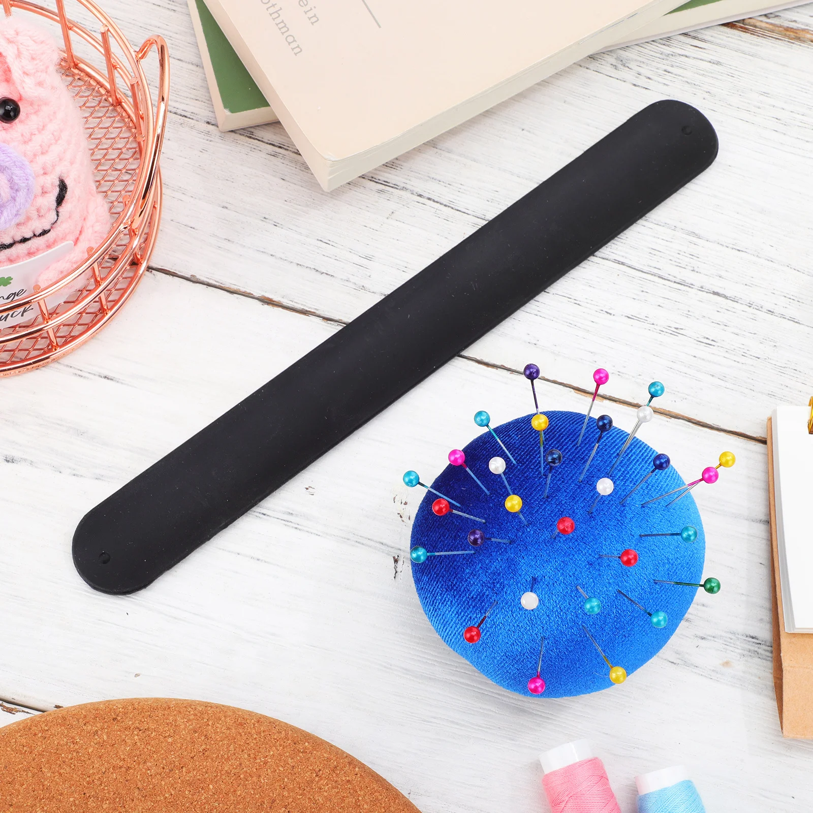 

Wrist Needle Wrap Pin Cushion Sewing Cushions Band Needlework Supplies Accessories