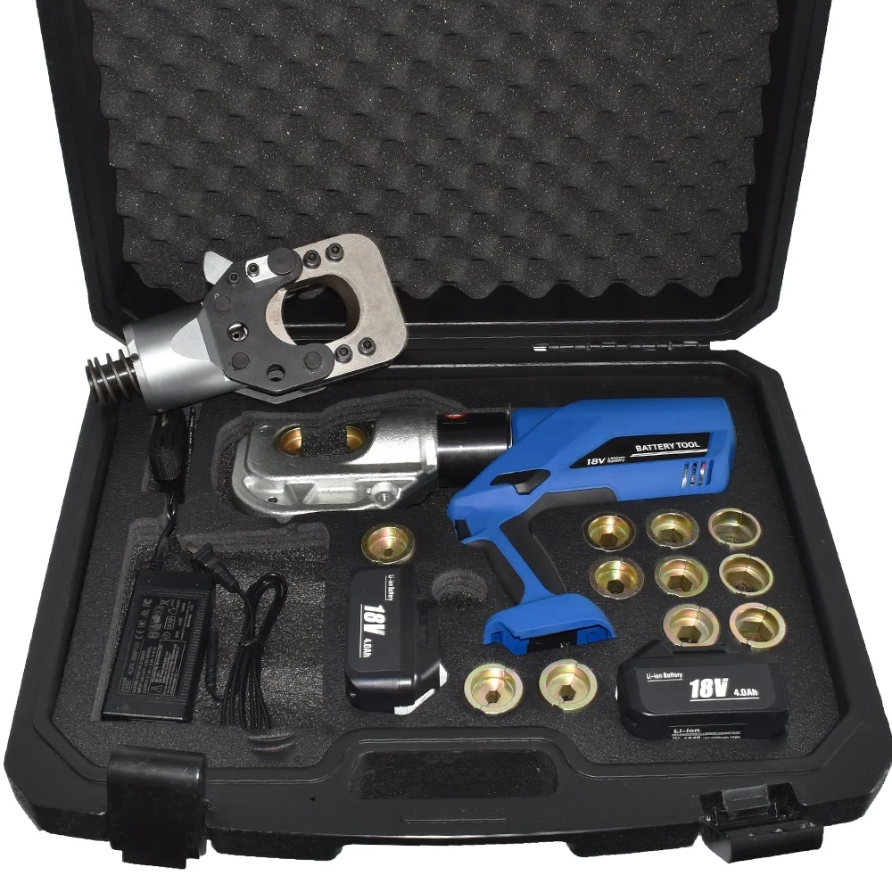 EC-400B -55 Factory direct sale electric hydraulic cable cutting and crimping tools 2 in 1