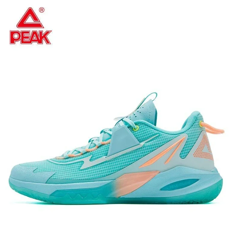 

PEAK Basketball Sneakers for Men 2024 Spring and Autumn Comfortable Breathable Casual Sneakers Outdoor Essential Tenis Masculino