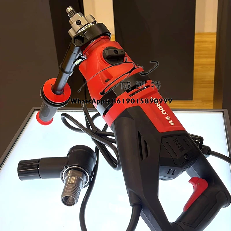 Jindu مبيعات المصنع مباشرة آلة الحفر الأساسية الماس 2000 واط 75-150 مللي متر JDC-06P سرعتين يده آلة الحفر الأساسية الماس #6